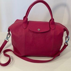 Longchamp medium Le Pilage leather shoulder bag